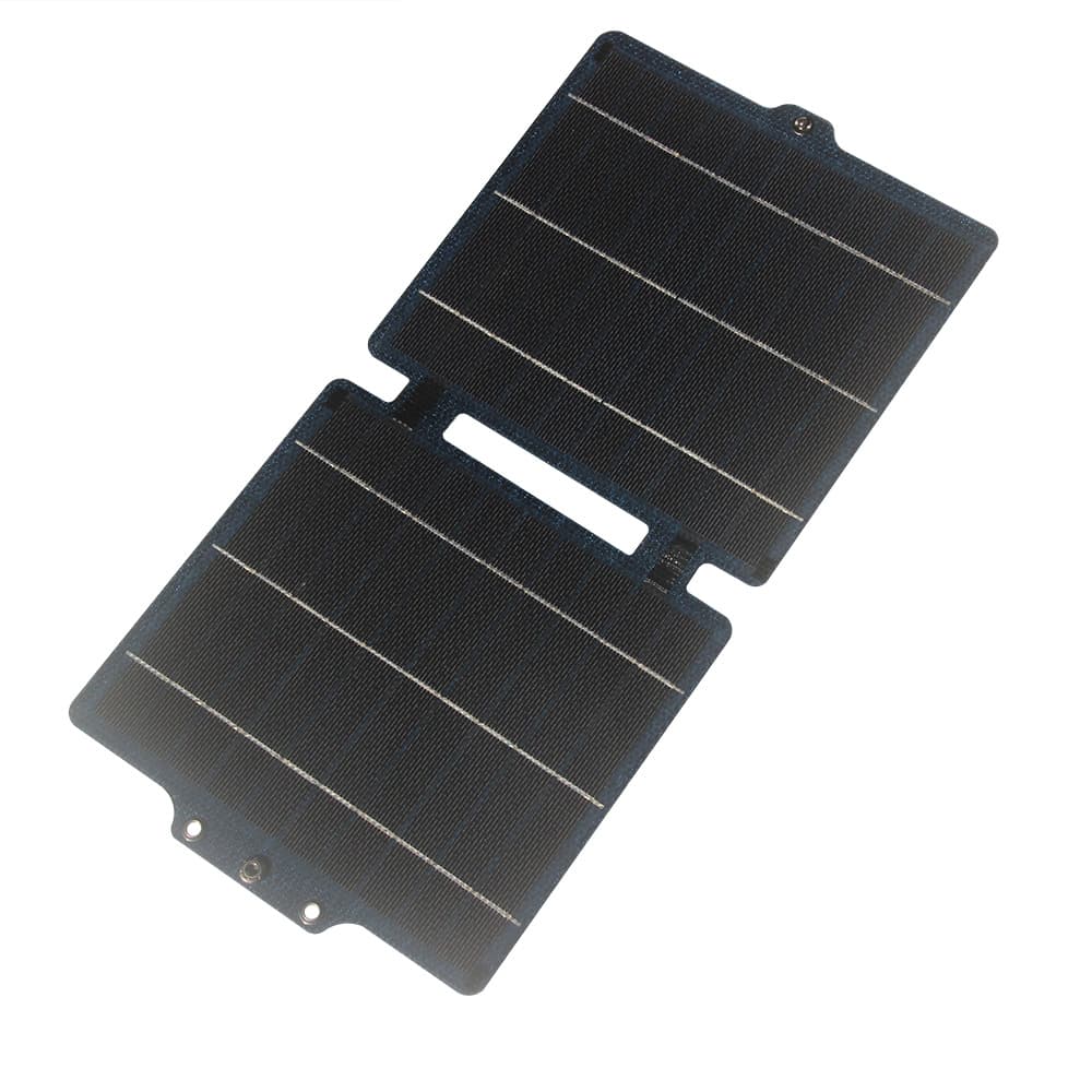 10W 5V ETFE Portable Folding Solar Charger USB/Type-c Flexible Solar Charging Pad