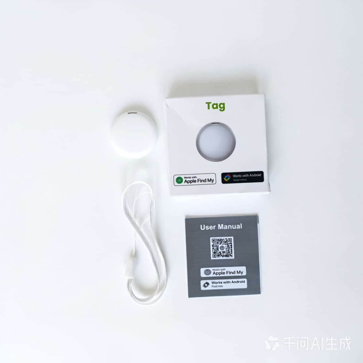 Cross-border compatible Apple iOS FindMy global anti-loss tracker for kids' electric vehicles and pet collars, GPS locating device