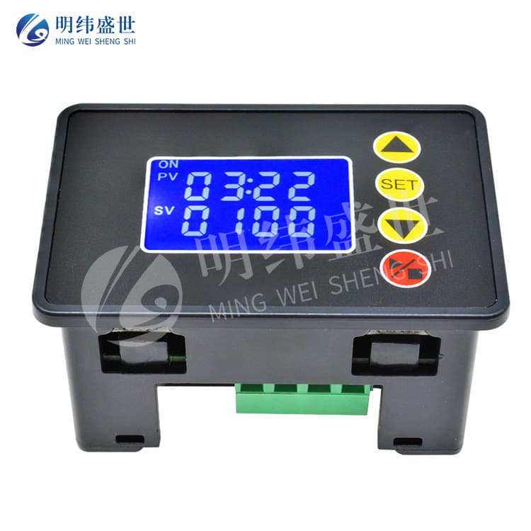 Factory Wholesale LCD Digital Display Time Relay Four-digit Recyclable Controller Microcomputer Delay Relay