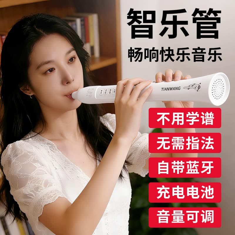 Electronic Musical Instruments: Smart Musical Instruments for Middle-Aged and Elderly People Who Can Hum a Tune and Play Electronic Wind Instruments; Rechargeable Bluetooth Kazoo Instruments