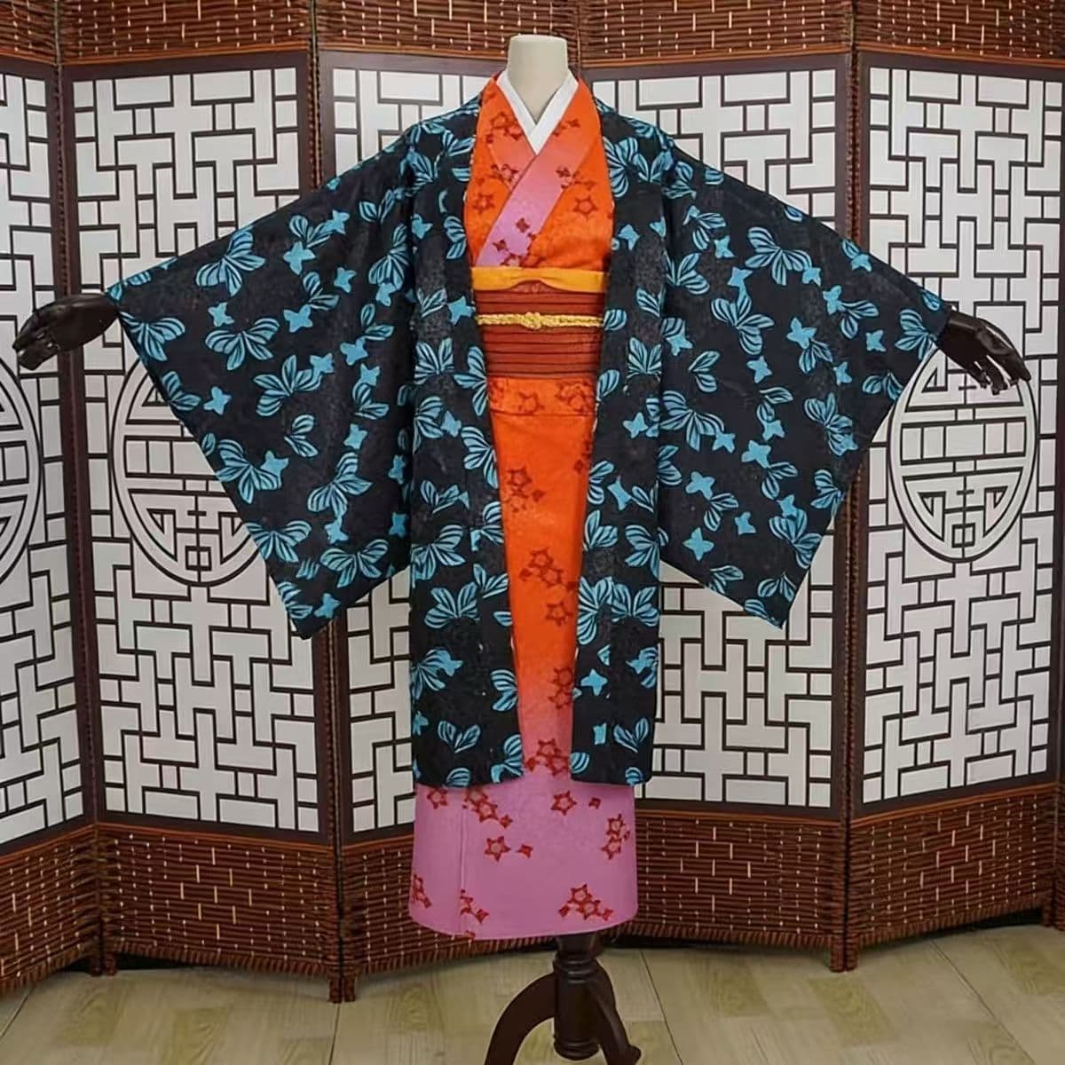 Demon Slayer: Kimetsu no Yaiba cos Utsuyashiki Amane, Demon Slayer Captain's wife cosplay full set of costumes Utsuyashiki Amane