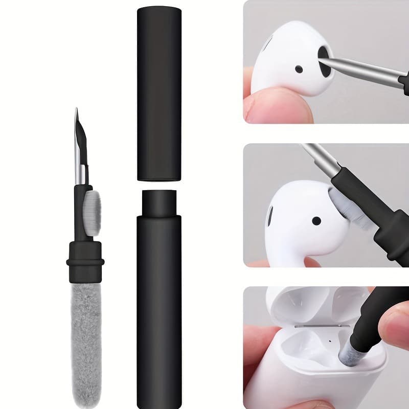 Cross-border Bluetooth headset cleaning pen mobile phone earpiece computer keyboard cleaning brush artifact portable multi-function
