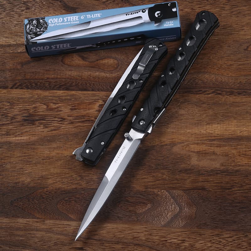 Hot Selling Cross-Border Cold Steel 26 High Hardness Folding Knife Multi-Function Survival Knife Self-Defense Small Knife High Quality Sharp Tool