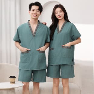 Sauna Suit for Women, Bathrobe Set, Home Pajamas, Couples, Bathing, Sauna Wear, Plus Size, Premium, Men