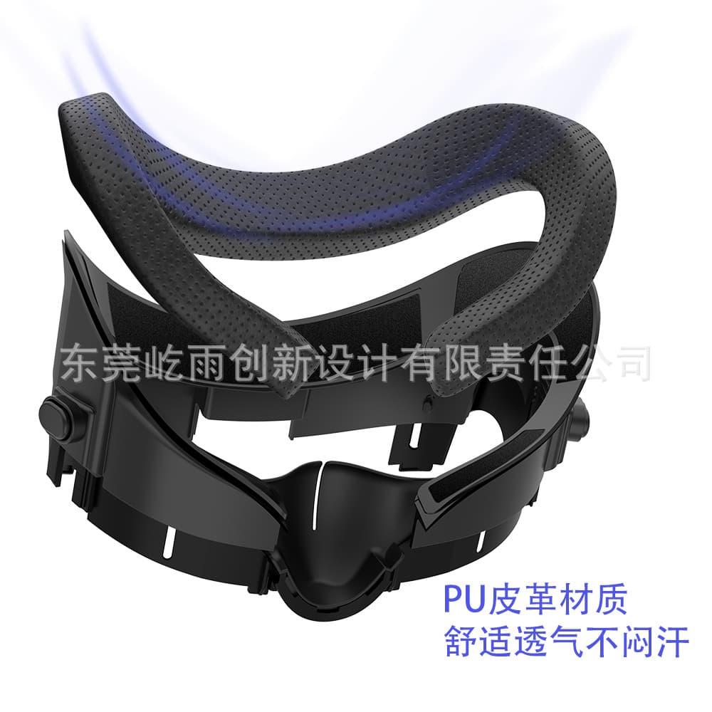 Meta Quest 3 Face Cover and Handle Grip Sweat-Proof Washable Eye Cover Handle Extension Set VR Accessories