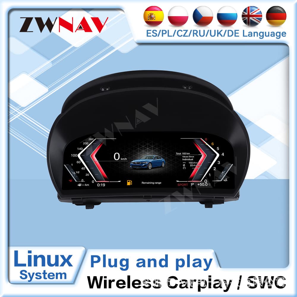 Compatible with 2009-2015 BMW Z4 Full LCD Digital Instrument Cluster 10.25-Inch Car Plug-and-Play Modification