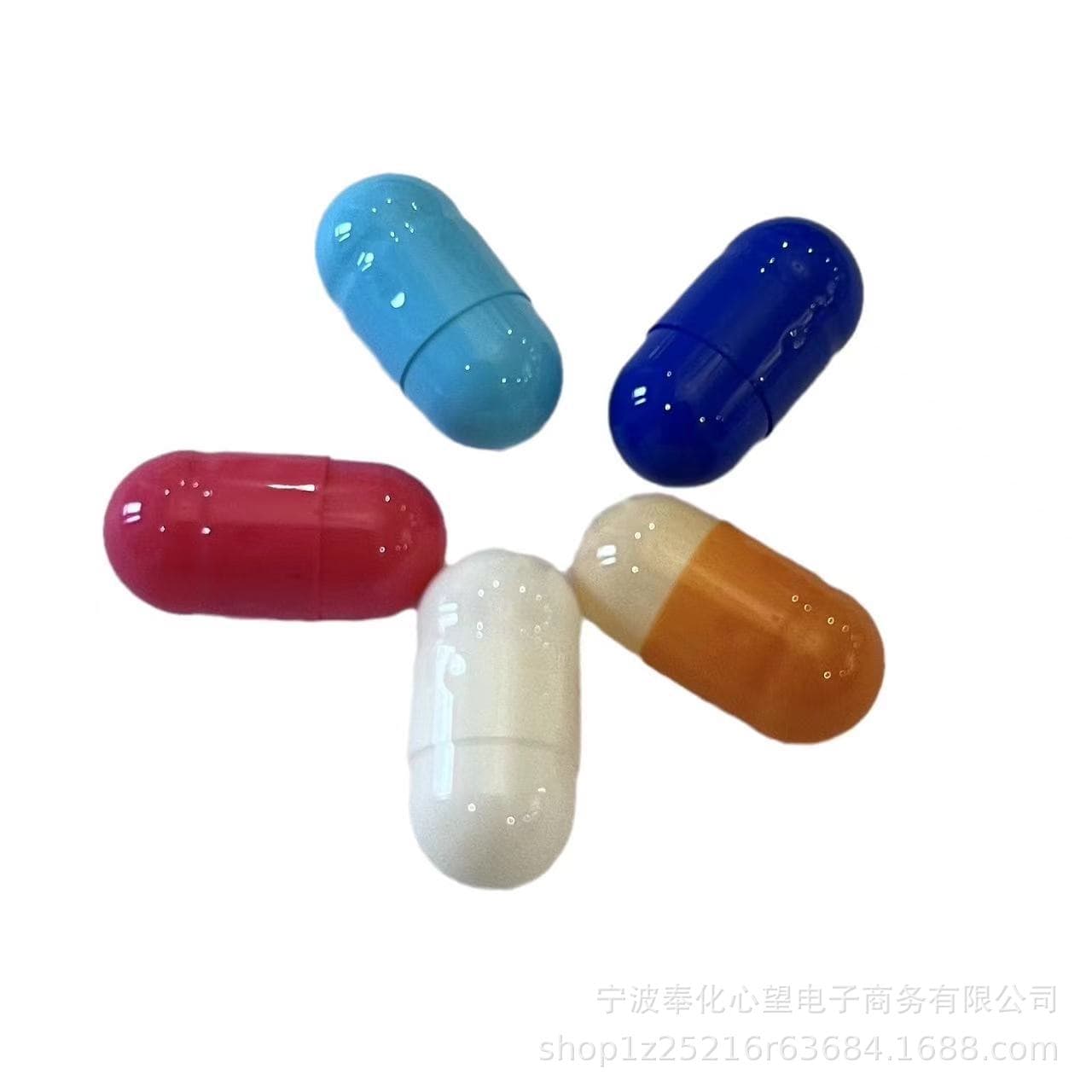 Safety Capsules, Edible Filled Capsules, Capsule Shells for Powder, Gelatin Stomach-Dissolving Hollow Hard Capsules, Pharmaceutical Packaging