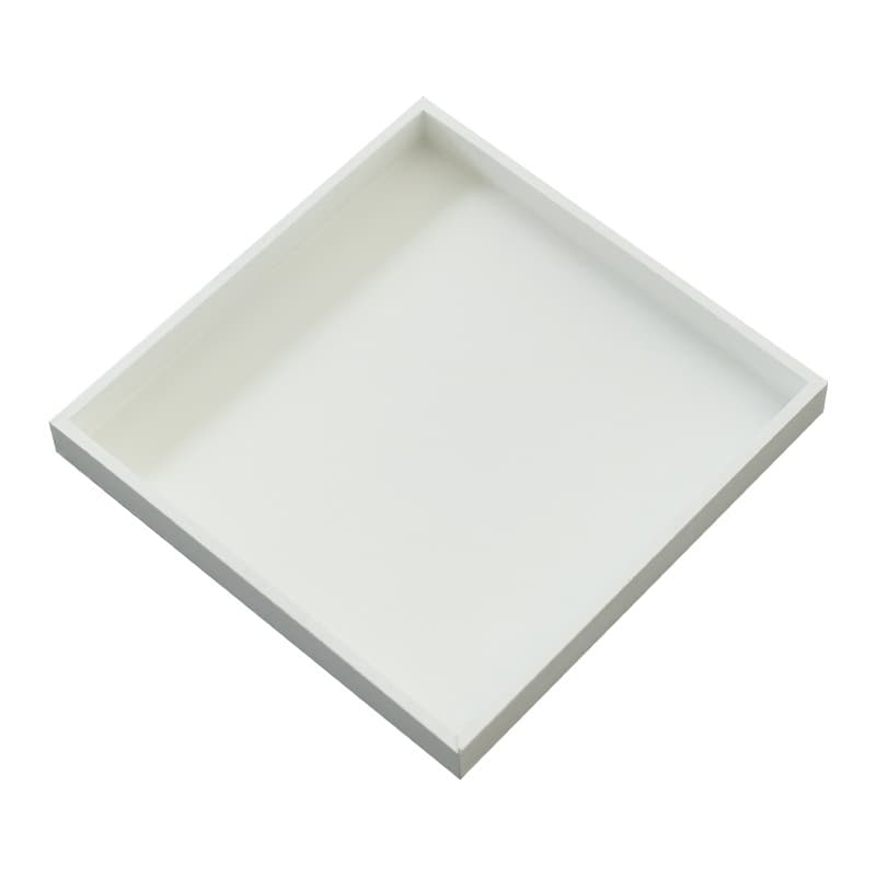 ZAKKA Grocery White Classic Wooden Storage Box Household Cosmetics Storage Box Photo Props