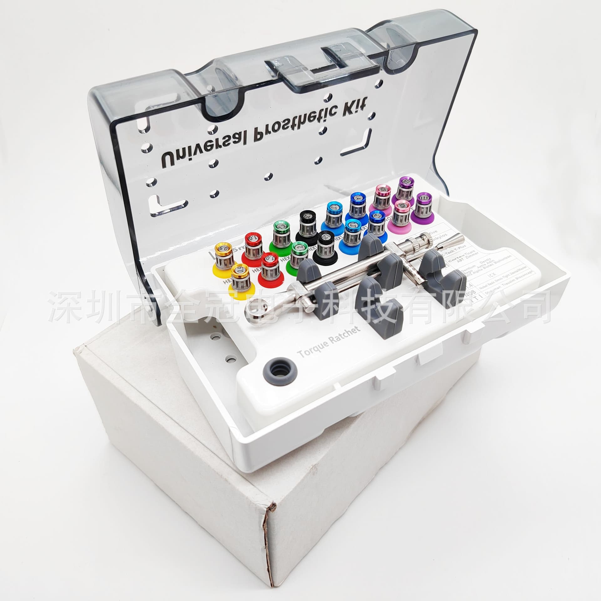 Universal Dental Implant Restoration Torque Wrench for Dentium and Osstem