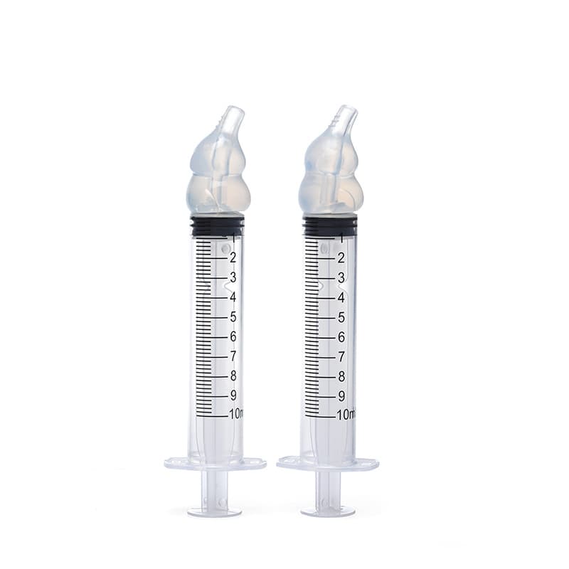 10ml needle-type baby nasal irrigator, silicone nasal suction device for children and infants, baby nasal irrigator