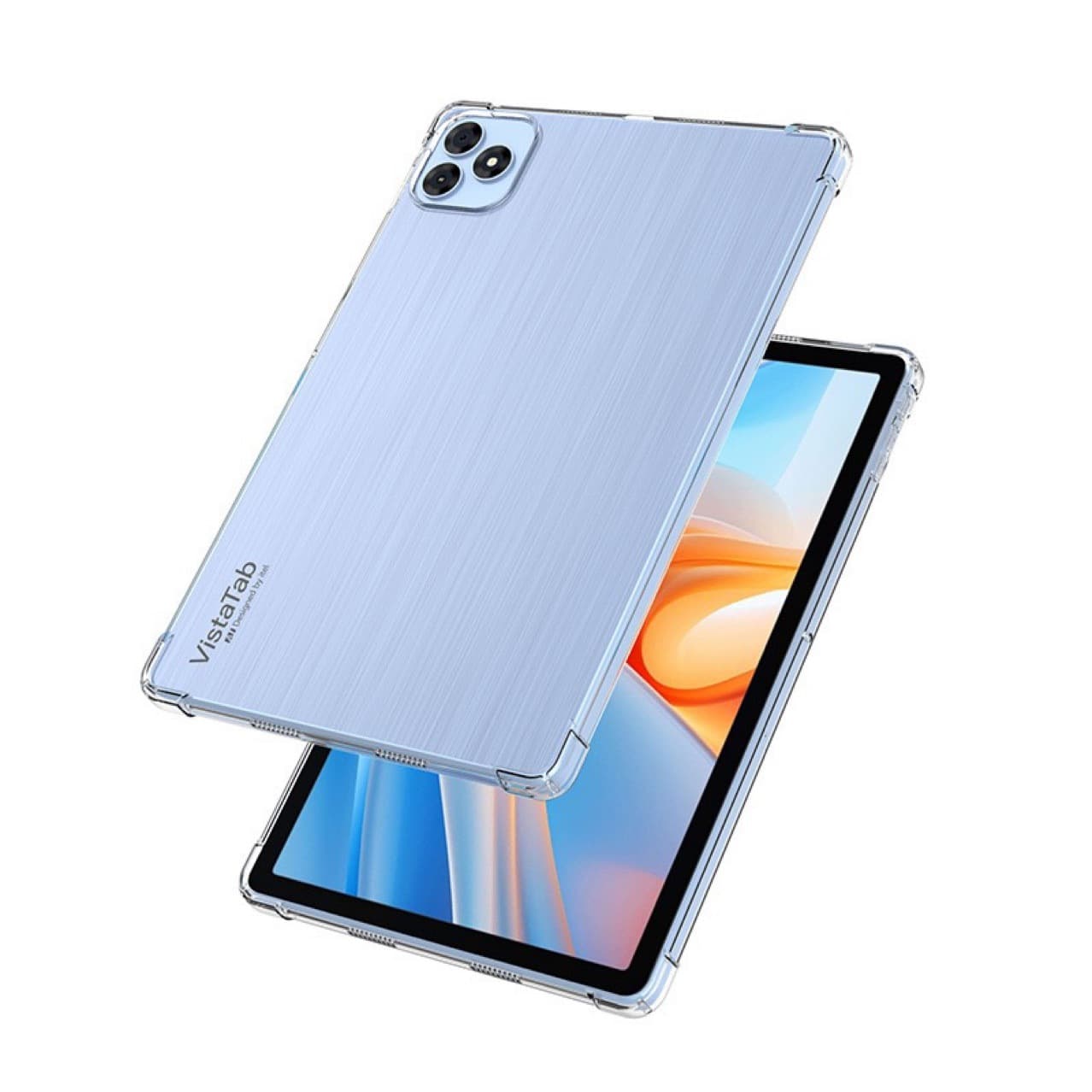 Compatible with Tecno Vista Tab11 Airbag Drop-Proof Full Coverage Tablet Case iTel Tecno 10.1 Inch Soft Shell