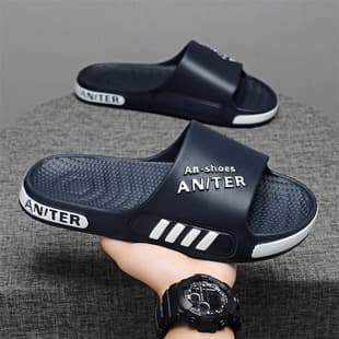 Summer New Men's Casual Sports Slippers, Men's EVA Soft Sole Indoor Sandals, Comfortable Men's Flip Flops