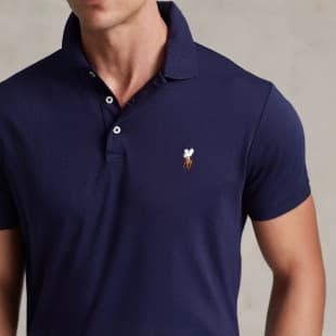2026 New Cross-Border Ralph Lauren RL Embroidered Pony Summer High Quality Versatile Fashion Casual Short Sleeve Polo Shirt