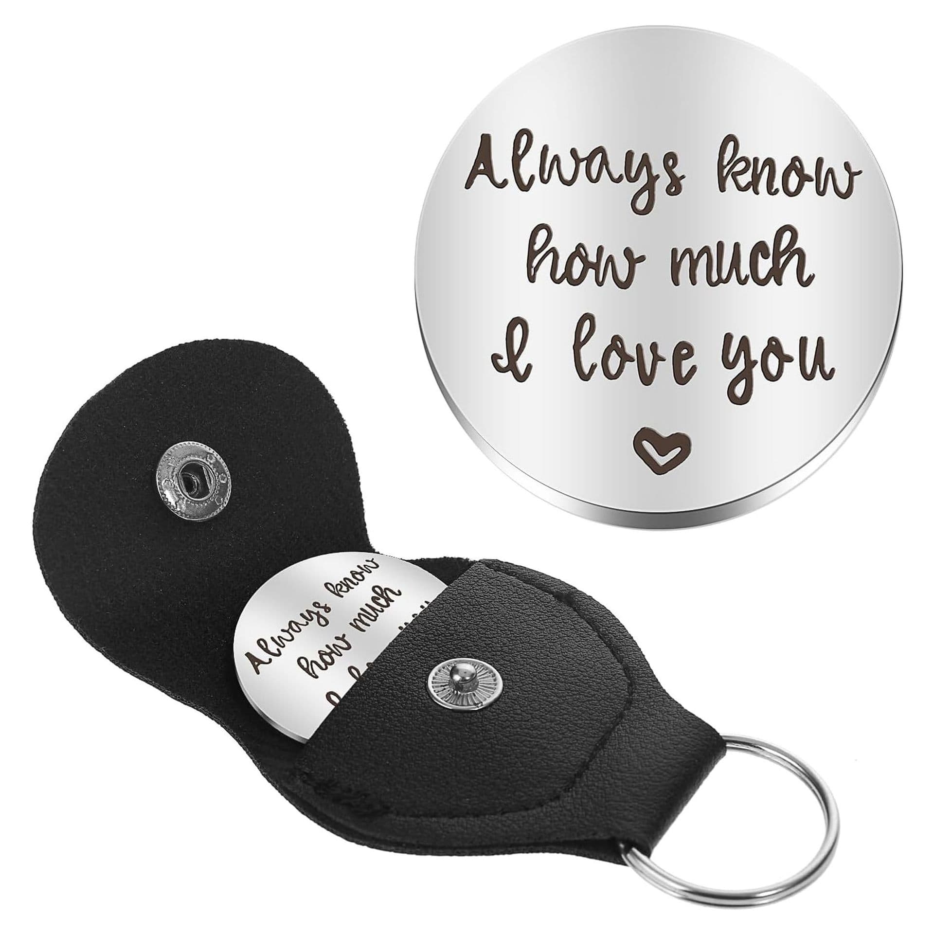 Creative stainless steel personalized gift for loved ones, inspirational gift, engraved pocket coin, decision coin, lucky coin, commemorative coin