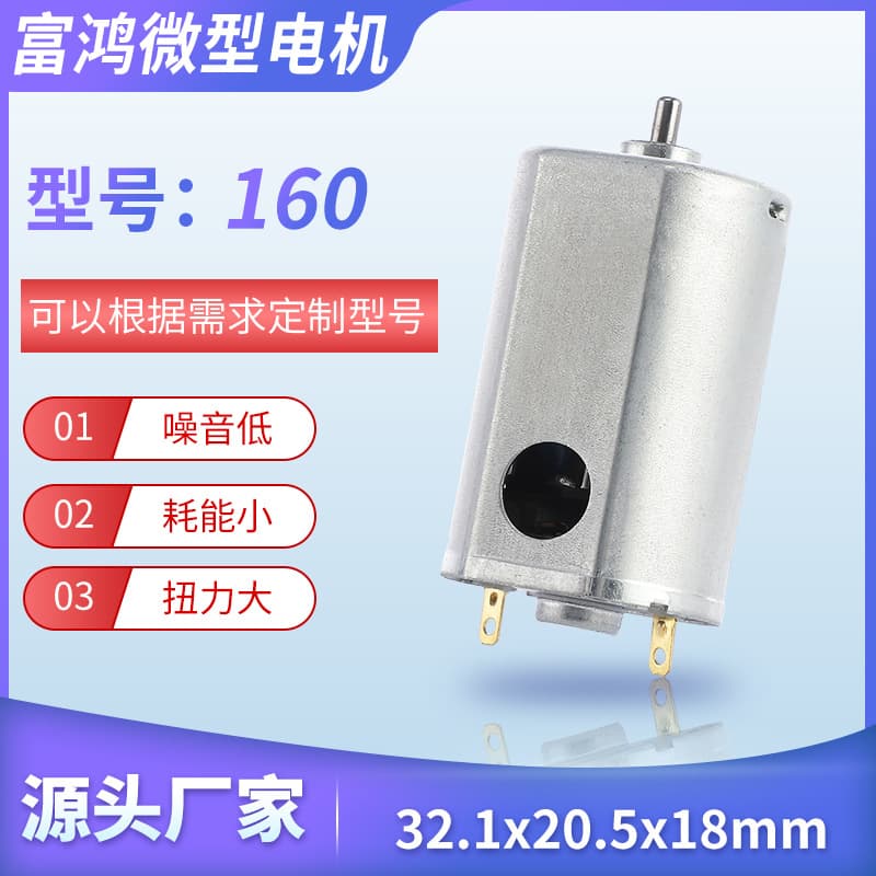 Fuhong Mini Motor for Small Household Appliances Office Machinery Auto Parts Electric Toys Low Noise Small Motor