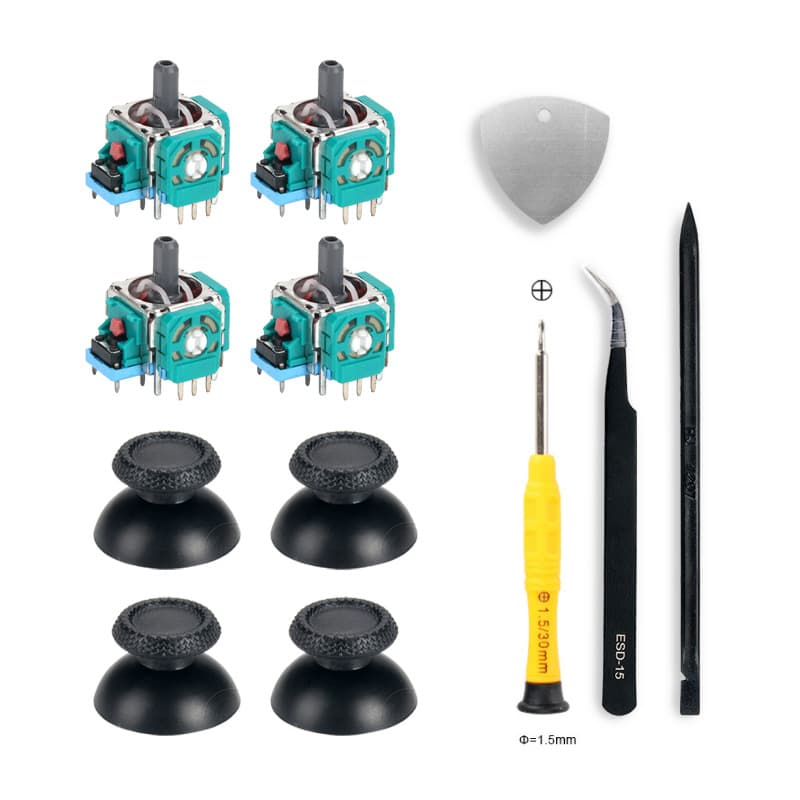 PS5 controller left and right joystick special set mushroom head PS5 controller joystick remote sensing DualSense controller
