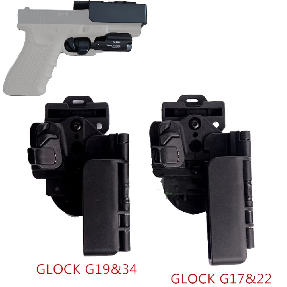QM Quick-Pull Holster for Glock GLOCK G17 19 22 34 Quick-Pull Chamber Holster Quick-Pull Knob Protective Cover