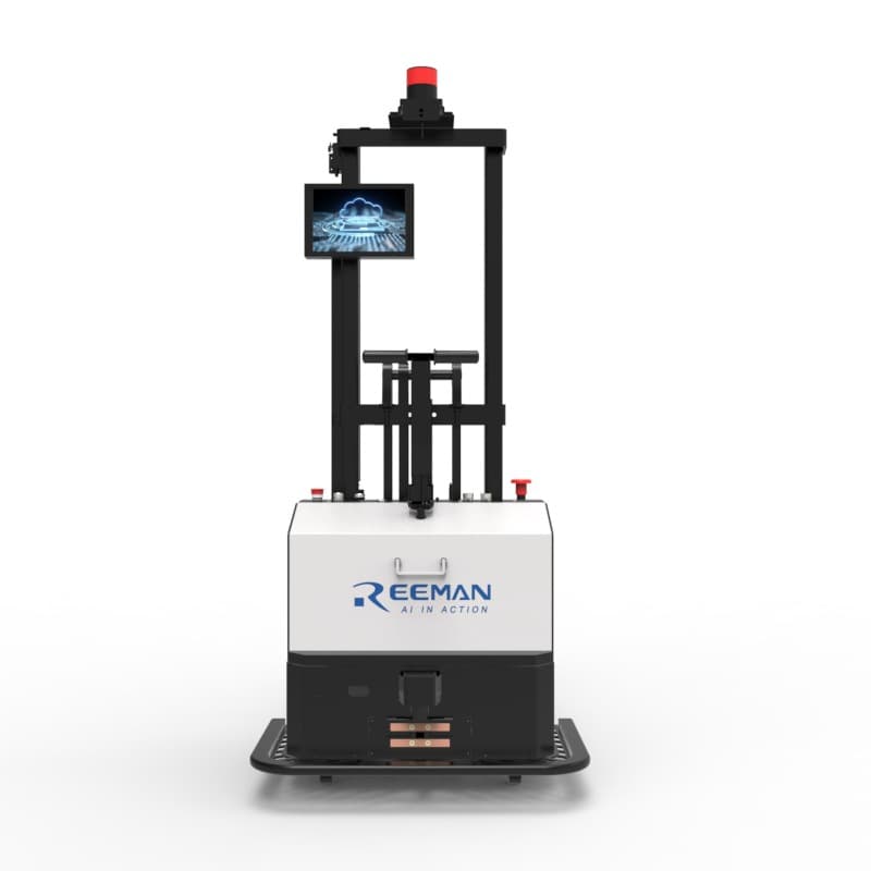 Ruiman Autonomous Navigation Unmanned Mini Forklift 500kg Loading/Unloading Stacking Electric Stacker Warehouse Distribution