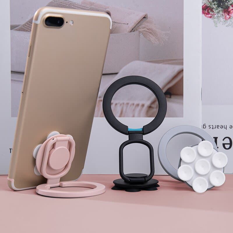 New Silicone Ring Holder Magsafe Magnetic Suction Mount Phone Case Finger Grip Lazy Bracket