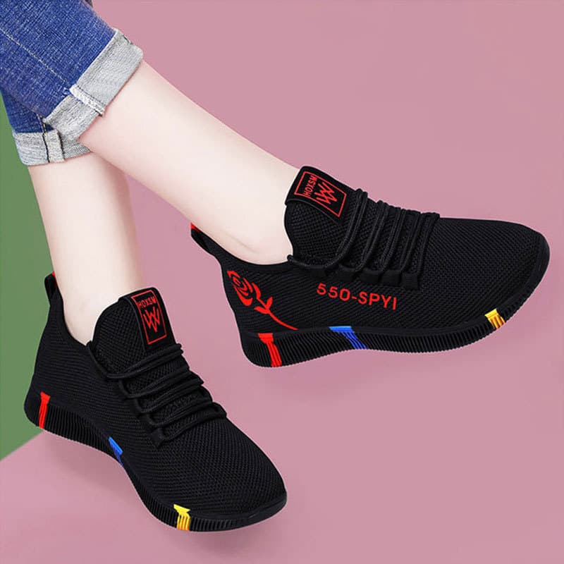 2026 New Women's Summer Shoes, Versatile Mom Sneakers for Walking and Running, Old Beijing Cloth Shoes, Casual Sports Shoes