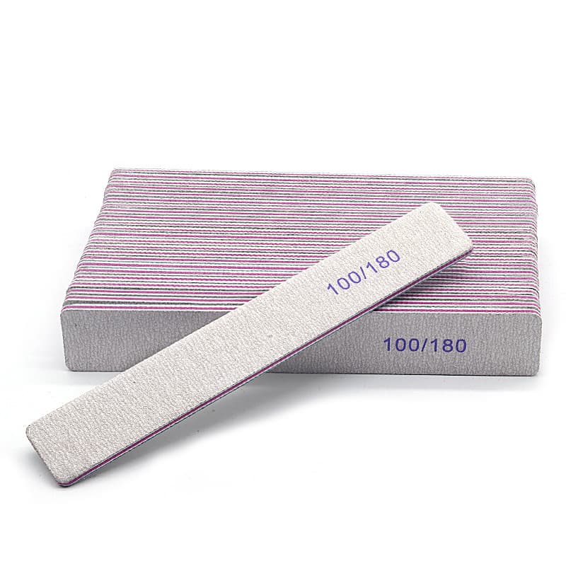 Nail File, Nail Sanding Strip, Nail Salon Special Polishing Strip, Coarse Grit, Fine Grit, Zebra Strip