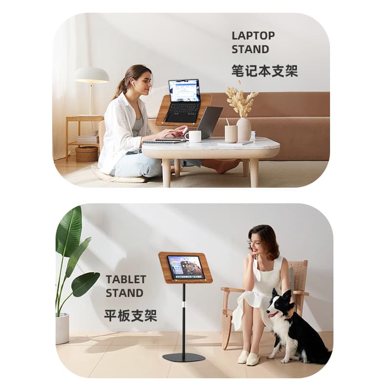 Solid wood reading stand book holder student children's reading stand can be lifted and adjusted to endorse music scores, painting and reading bookshelf