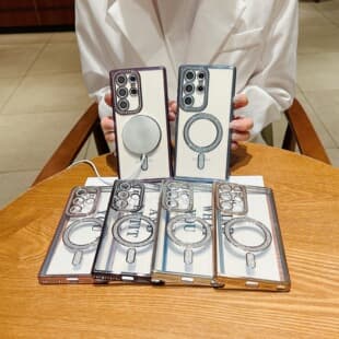 For Samsung S26 Ultra Phone Case S25 Magnetic A17 Wireless Charging S24 Phone Case A06 Premium Feel A07