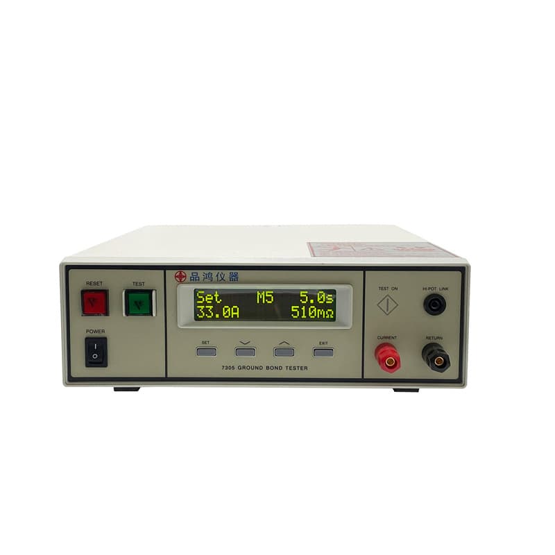 PH7305 Programmable Ground Resistance Tester, Constant Current Output, Linear Amplification Circuit, Multi-Parameter Digital Display
