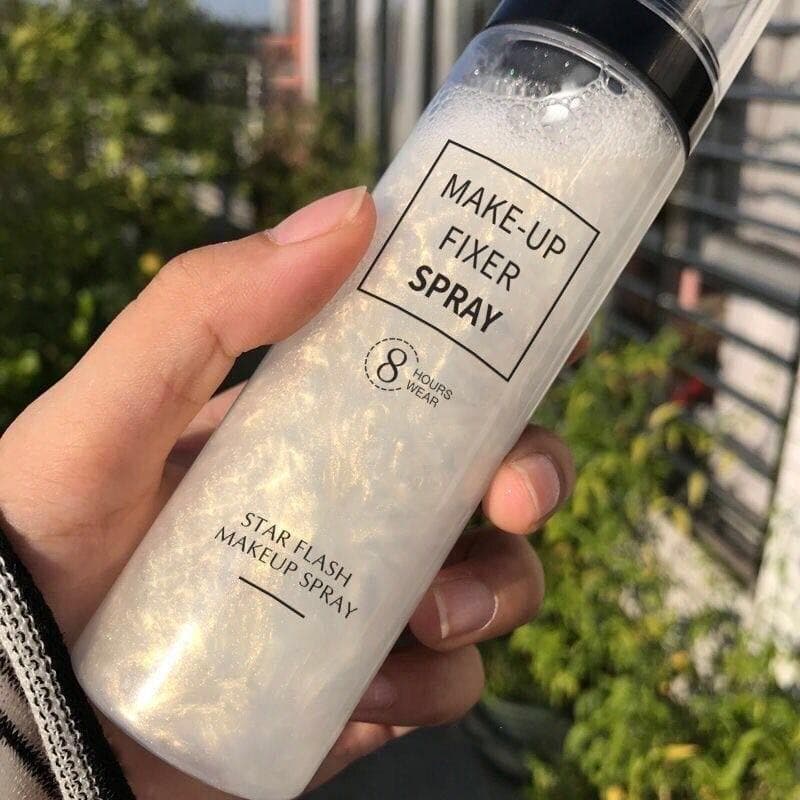 Lifusha Star Glitter Setting Spray - Long-lasting oil control, waterproof, sweatproof, natural, non-smudging, hot-selling wholesale.
