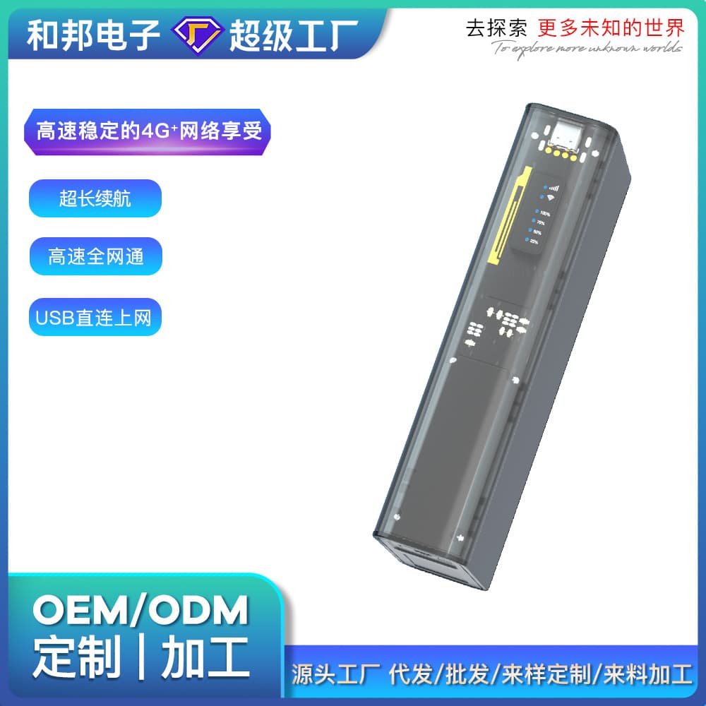4G Portable WiFi 4G Router Super Factory Customization Supports OEM/ODM Can Reverse Power Supply