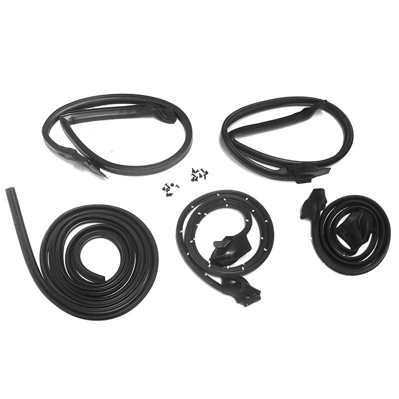 Wind Deflector Rubber Seal Kit 5-Piece Set for Car Door Roof Box Wind Deflector RR7002 (91913013)