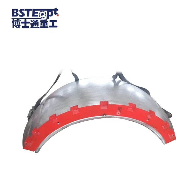 Spherical tile spare parts for metallurgical production line Dia5.5X115m laterite nickel rotary kiln
