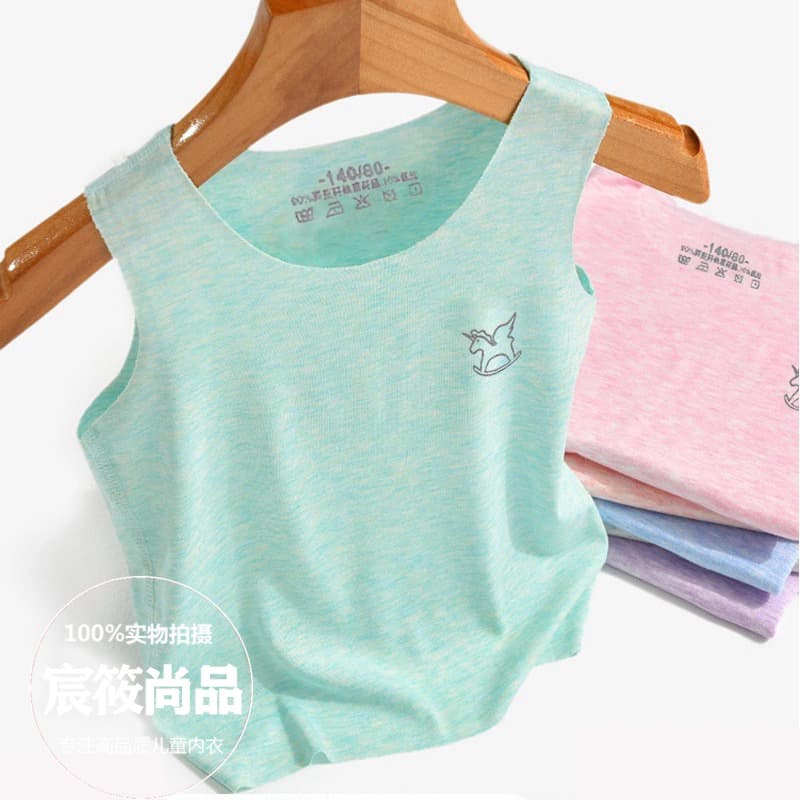 Seamless Modal Baby Vest Cotton Breathable Boys Girls Baby Inner Wear Undershirt Summer Children's Clothing
