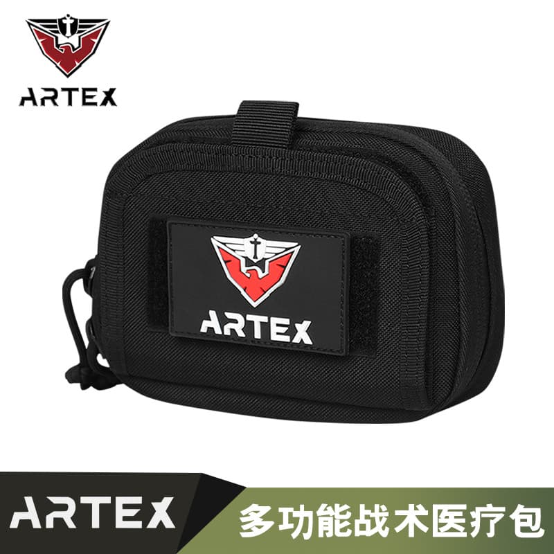 Artex Outdoor 1000D Water-Repellent Camouflage Camping Emergency Survival Pouch MOLLE Expansion Utility Tool Bag