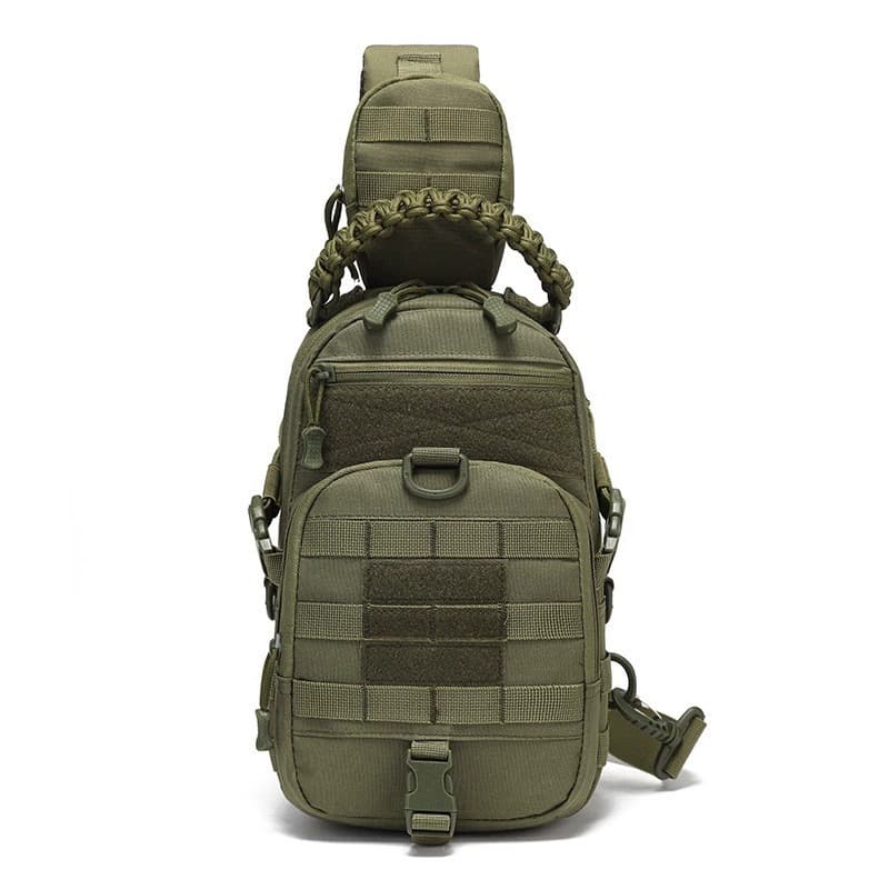 Cross-Border Military Outdoor Tactical Sling Bag Multi-Functional Camo Cycling Chest Bag Waterproof Sports Shoulder Bag