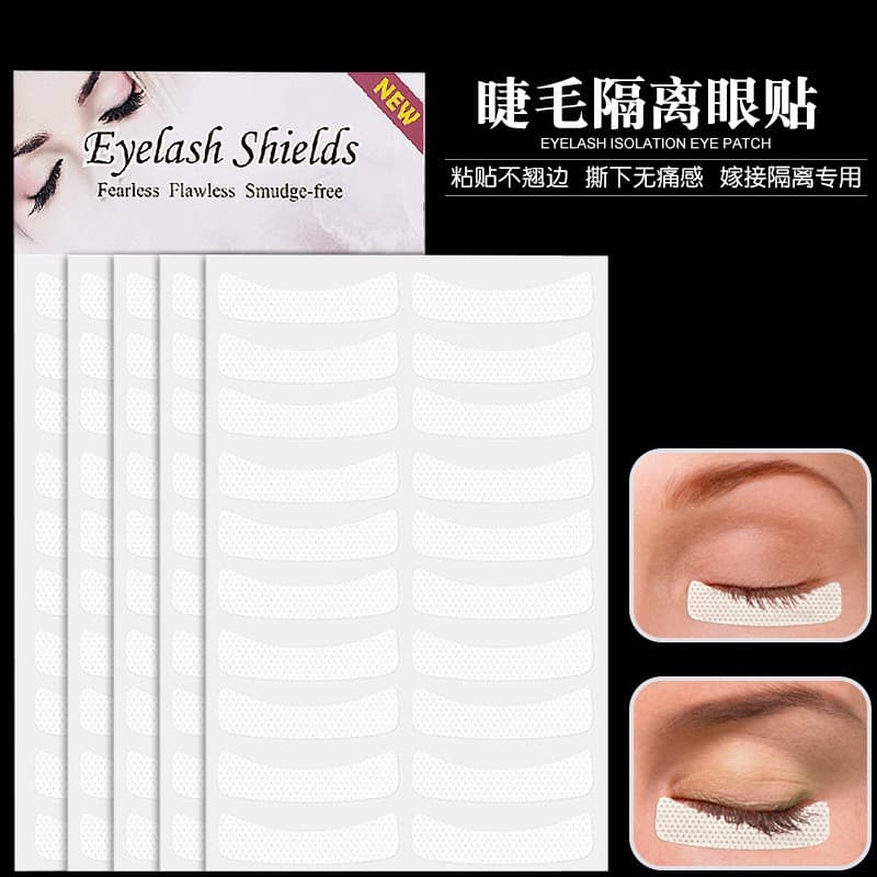 Non-woven Eyelash Extension Eye Pads Planting Eyelash Isolation Eye Stickers Eco-friendly Adhesive Breathable Eye Film