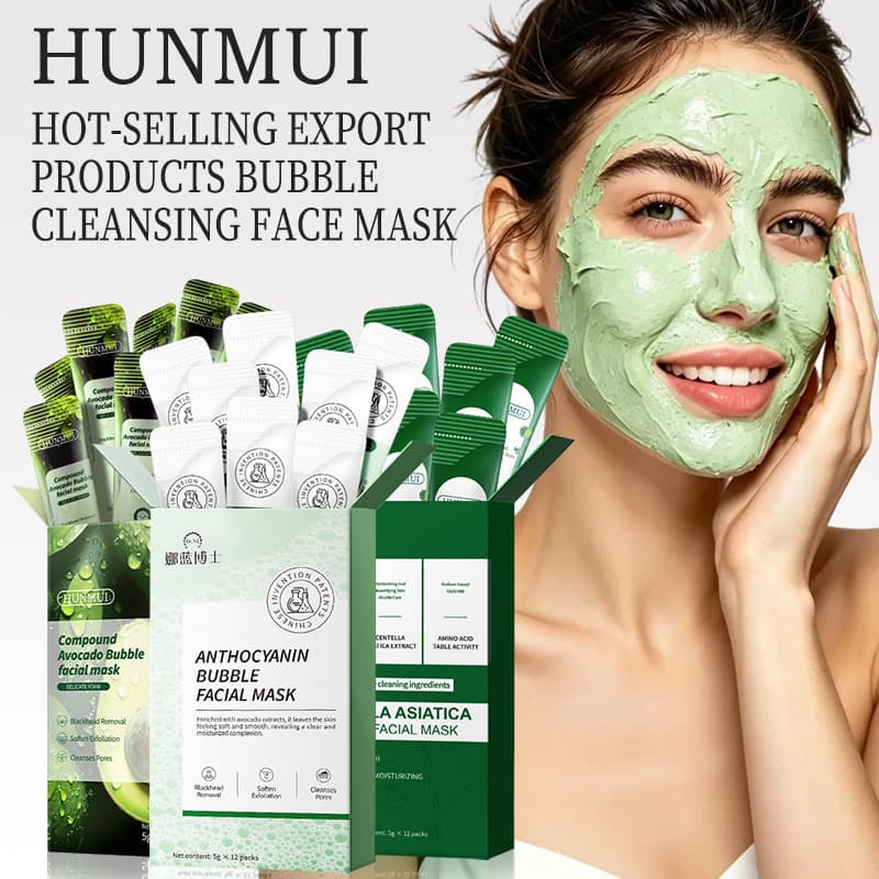 Cross-border Hot-selling Bubble Coating Mask Dr. Nalan Anthocyanin Centella Blackhead Acne Foreign Trade Cleansing Mask