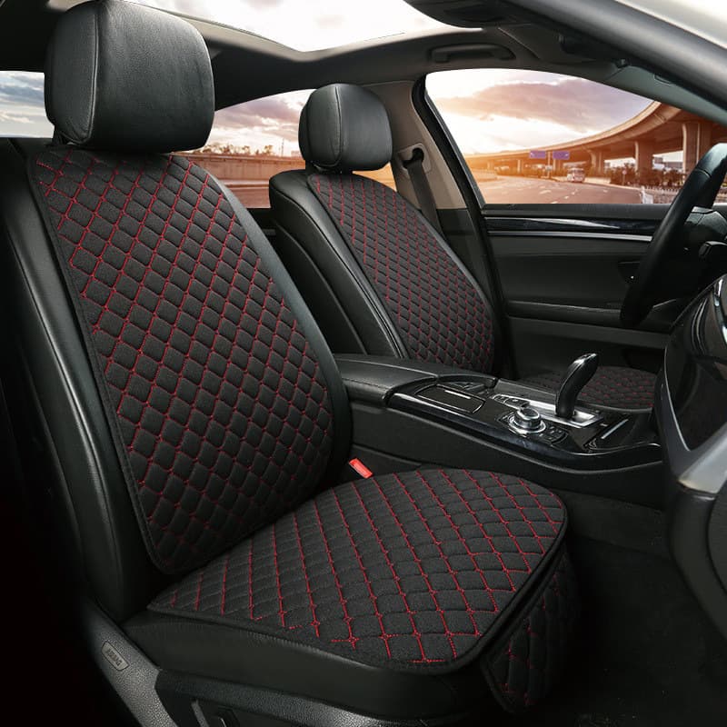 Linen Car Seat Covers, 3-Piece Set, Hot Selling Export Style