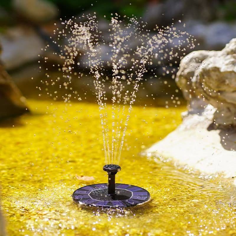 Solar Automatic Floating Fountain Small Pump for Outdoor Pond, Fish Pond, Fish Tank, Oxygenation, Small Solar Pump
