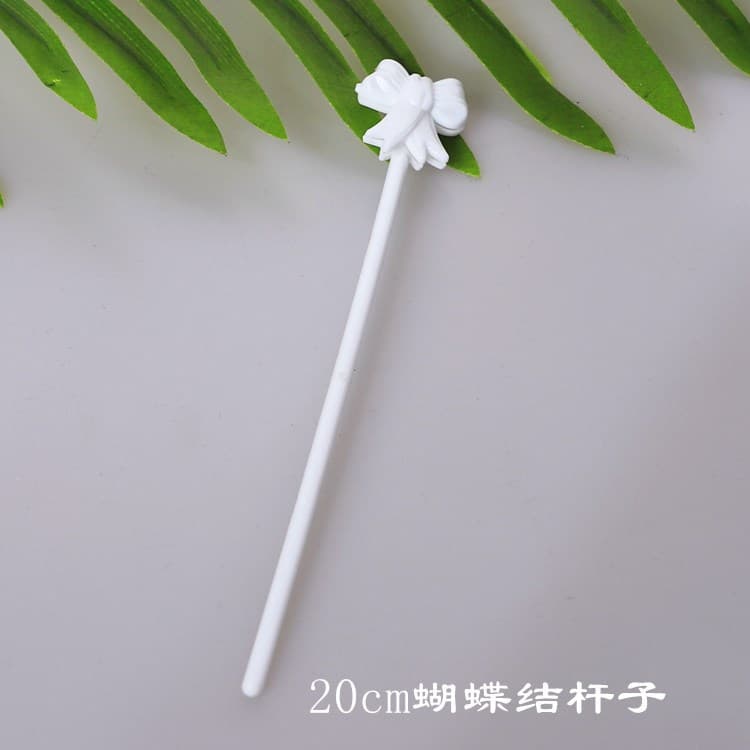 5-inch balloon bow clip rod, 10-inch number foil balloon small table for birthday party decorations