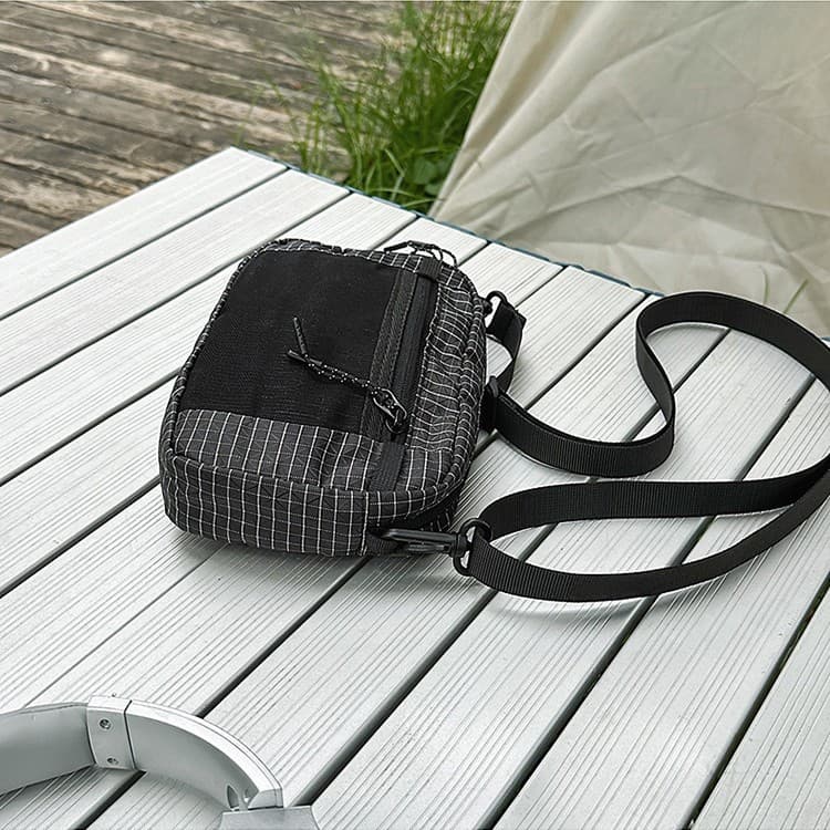 Cross-border Korean version of fashion high-looking couple crossbody bag leisure versatile bicycle hiking expansion chest bag hanging bag