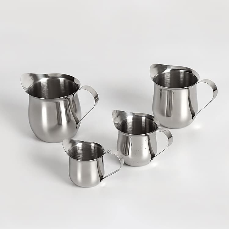 Stainless steel mini milk jug, espresso ounce, latte art cup, measuring cup, honey milkshake pitcher, milk jug, Western-style sauce container, sauce cup