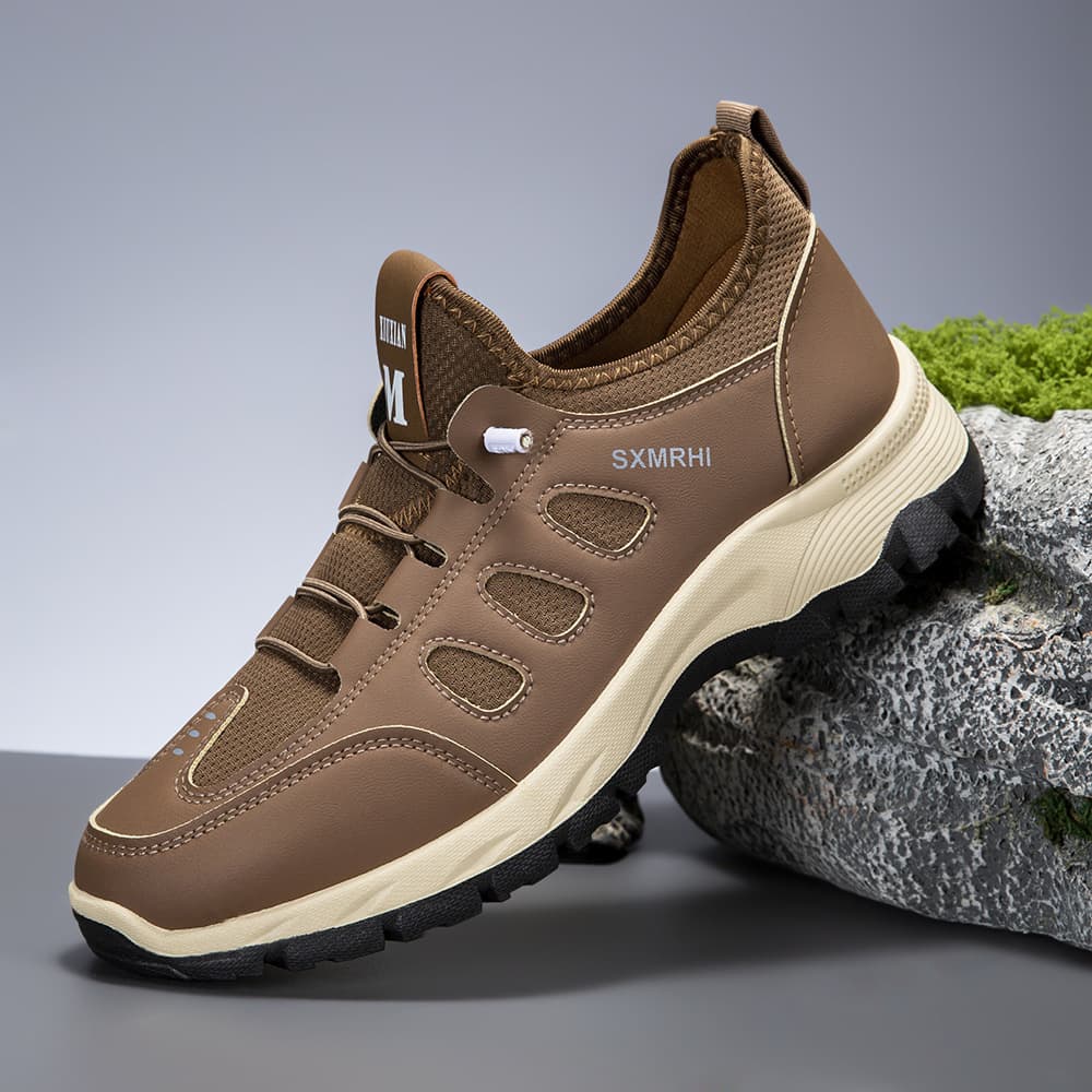 Men's Running Shoes Autumn New Mesh Breathable Cross-border Men's Shoes Wholesale Lightweight Comfortable Running Shoes Outdoor Hiking Shoes