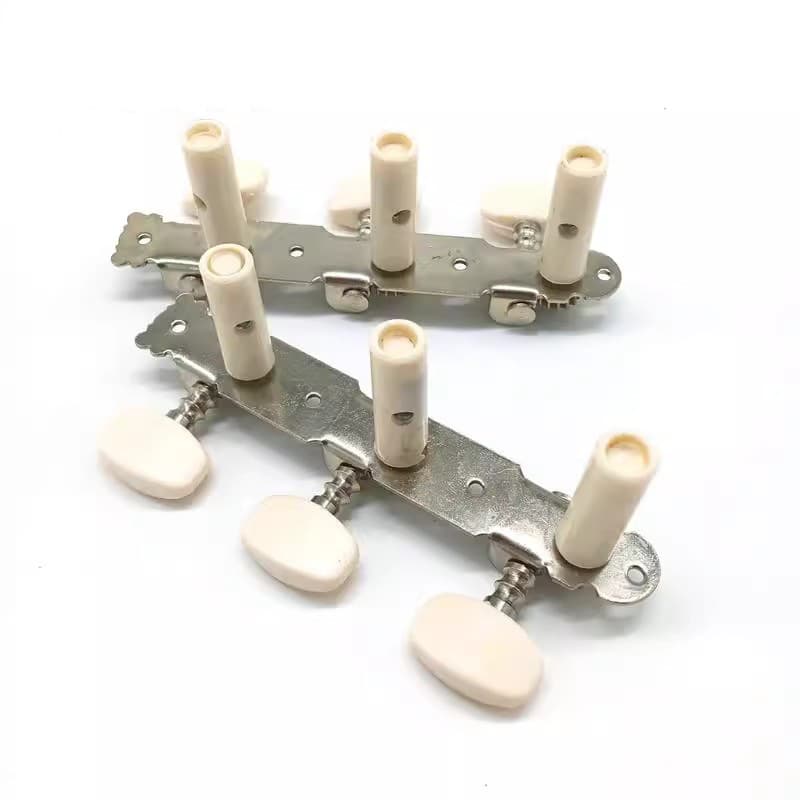 Classical Guitar String Buttons Triple String Buttons Twist Guitar String Quasi-axis Knob Upper Winding Piece Square Head Plastic Column