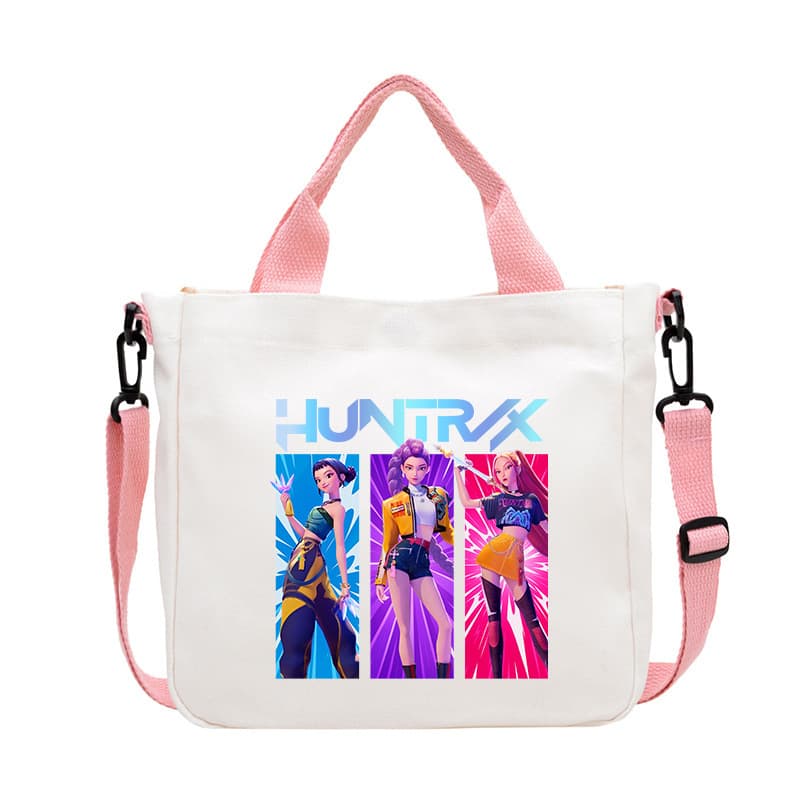 Kpop Hunter Witch Fashion Shoulder Bag, Export Multi-functional Portable Commute Crossbody Bag for Women, Large Capacity