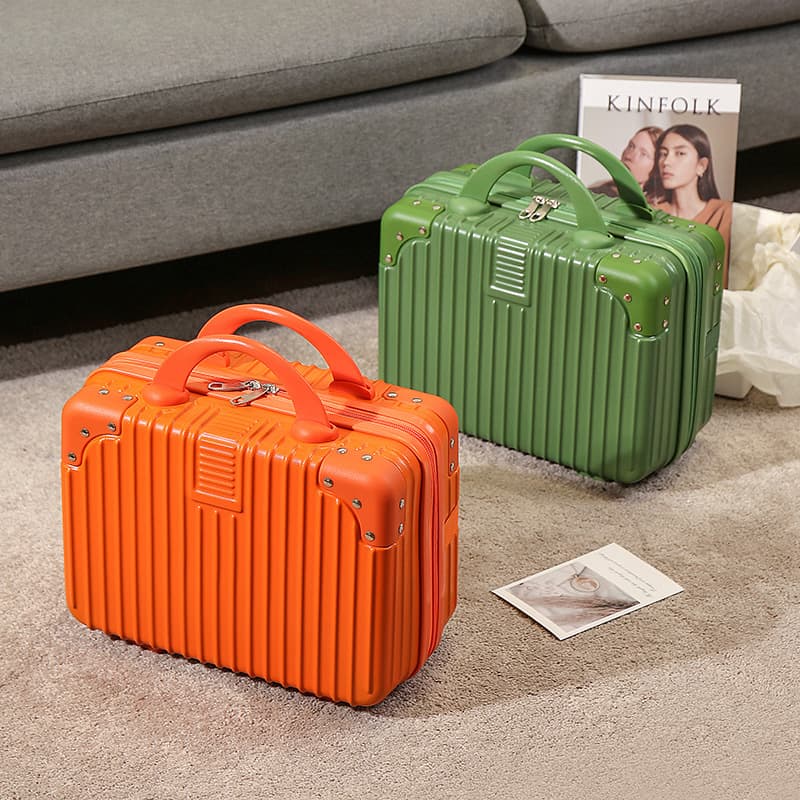 Mini Suitcase Travel Case 14-Inch Small Case Gift Box Handheld Storage Locking Case Dragon Boat Festival Gift Box