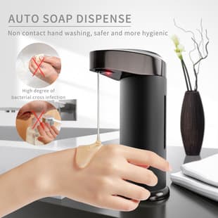 Cross-border Automatic Induction Soap Dispenser Bathroom Large Capacity Hand Soap Dispenser Hotel Shampoo Body Wash Soap Dispenser