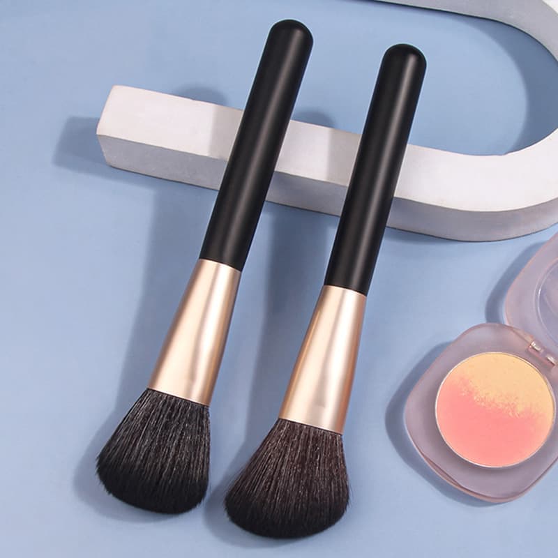 Large Beveled Powder Brush Super Soft Long Handled Makeup Brush Setting Brush Contouring Brush Makeup Artist's Special Beauty Tool
