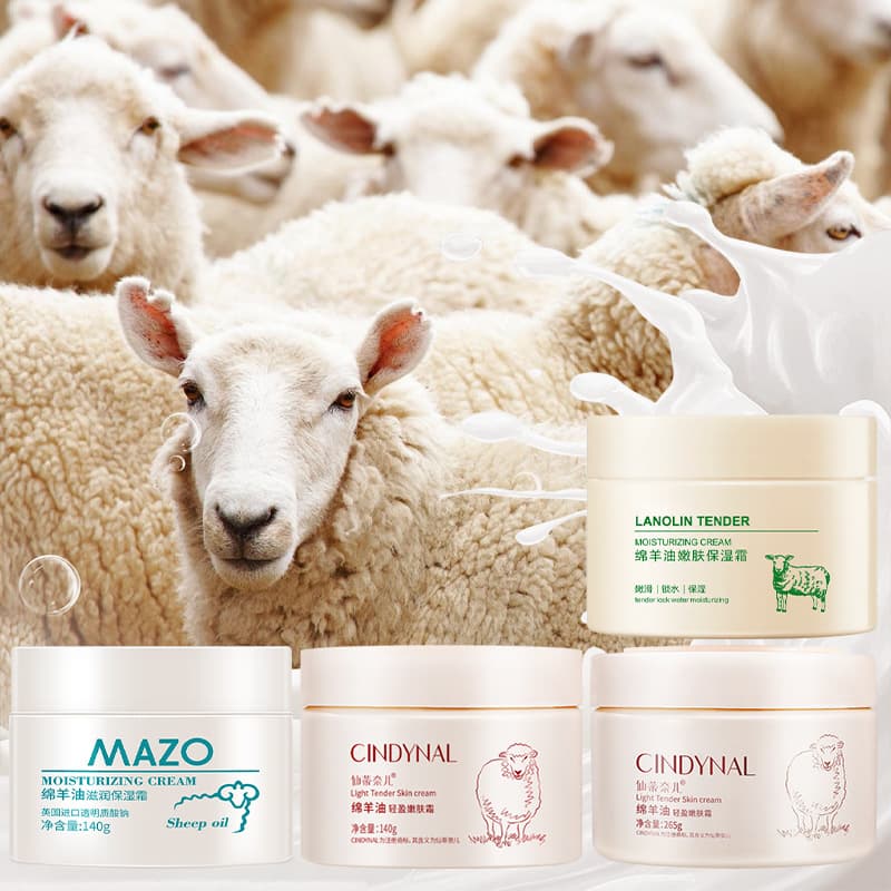 Cindy Nair Lanolin Cream Autumn Winter Face Cream Moisturizing Hydrating Skincare 265g Large Capacity Lanolin Cream