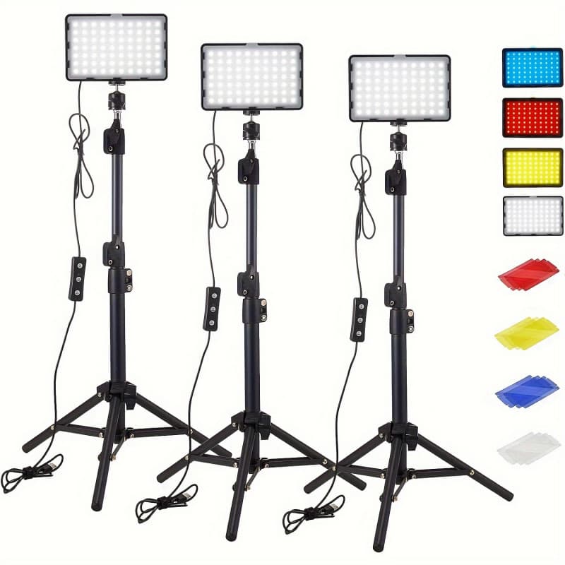 2026 New Cross-border Drop Shipping Photography Studio LED Video Fill Light Cross-border Lamp